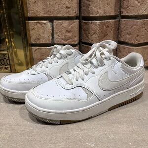 Nike Shoes Womens 10 Gamma Force Sneaker White Lace Up Low DX9176-103